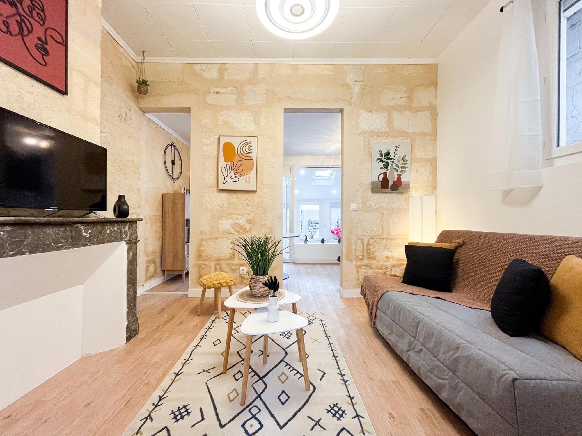Echoppe Typique Avec Terrasse Villa Talence Exteriör bild