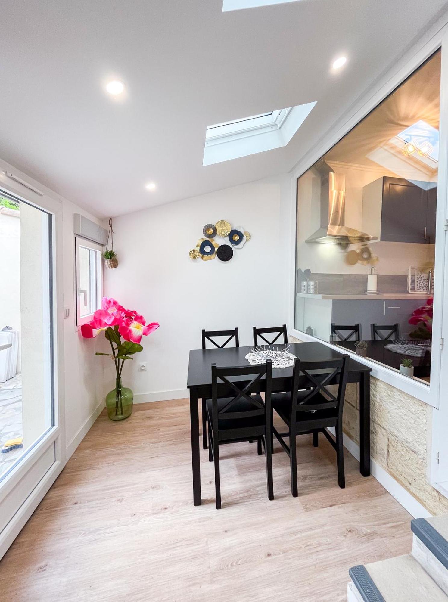 Echoppe Typique Avec Terrasse Villa Talence Exteriör bild